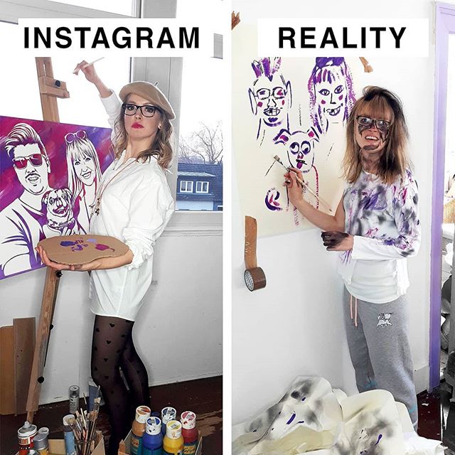  Instagram vs Reality 