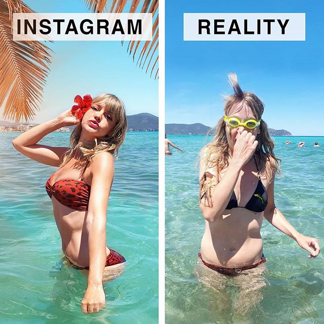 Instagram vs Reality