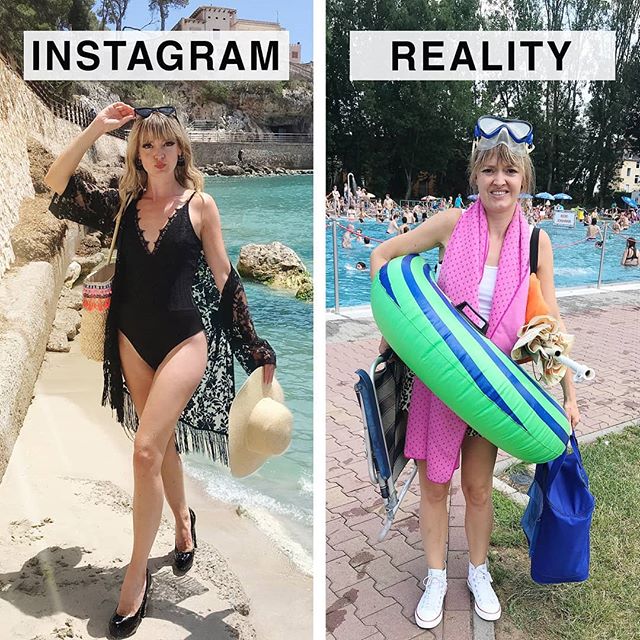  Instagram vs Reality 