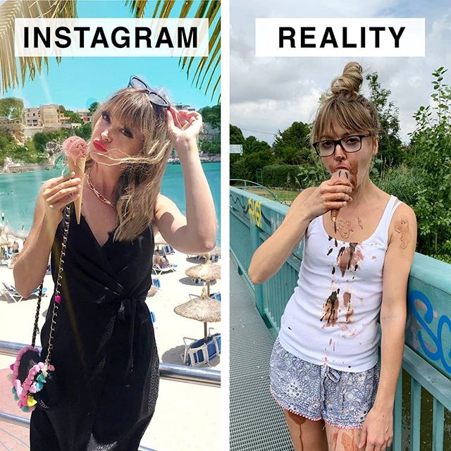  Instagram vs Reality 