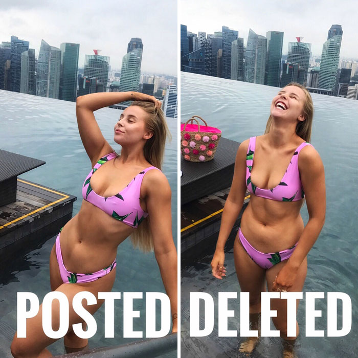 Instagram Vs Reality Chessie King Edition