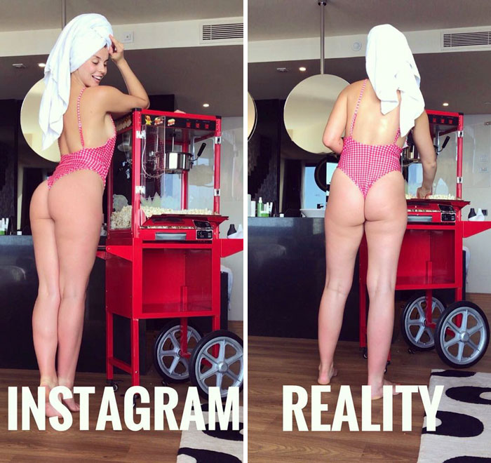 Instagram Vs Reality Chessie King Edition