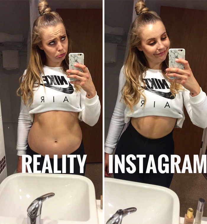 Instagram Vs Reality Chessie King Edition