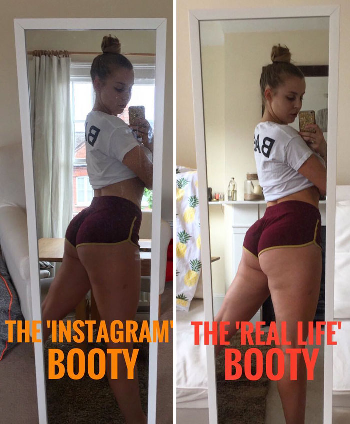 Instagram Vs Reality Chessie King Edition