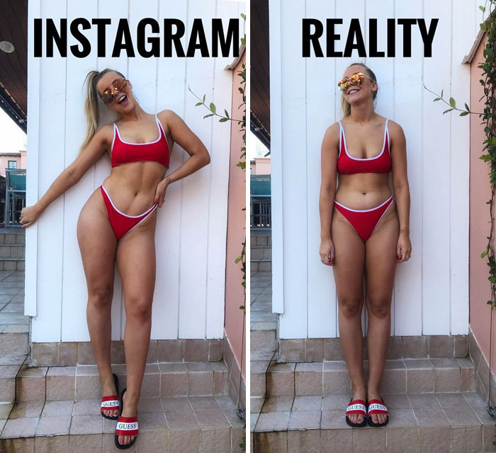 Instagram Vs Reality Chessie King Edition