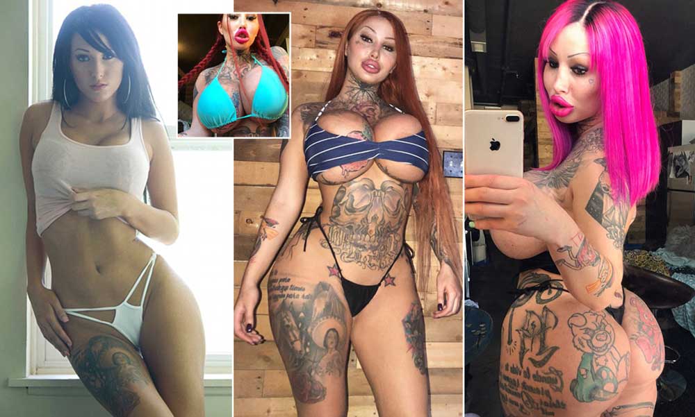 She spends $115k to look like a sex doll