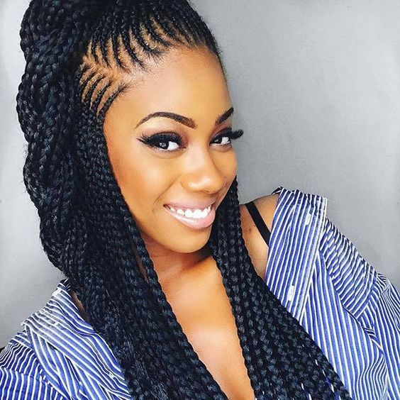Twisted Braids hairstyle 