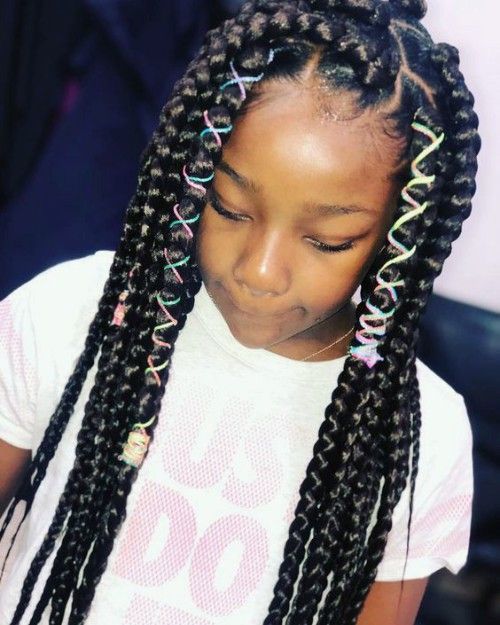 Hairstyle for black girls braids 