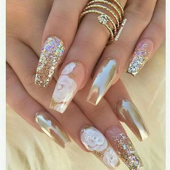 Gold Nails