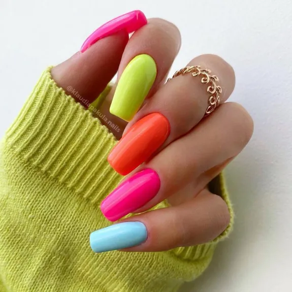 Bright Nails Ideas