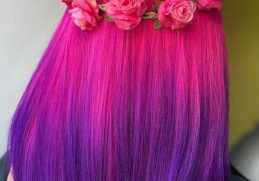 Pink and Purple Hair Colors
